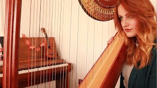 The Weeknd - Save Your Tears (Harp Cover)