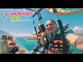 CANCUN MEXICO VLOG DAY 2 - PARASAILING + RESCUING TIPSY GRANDMA!