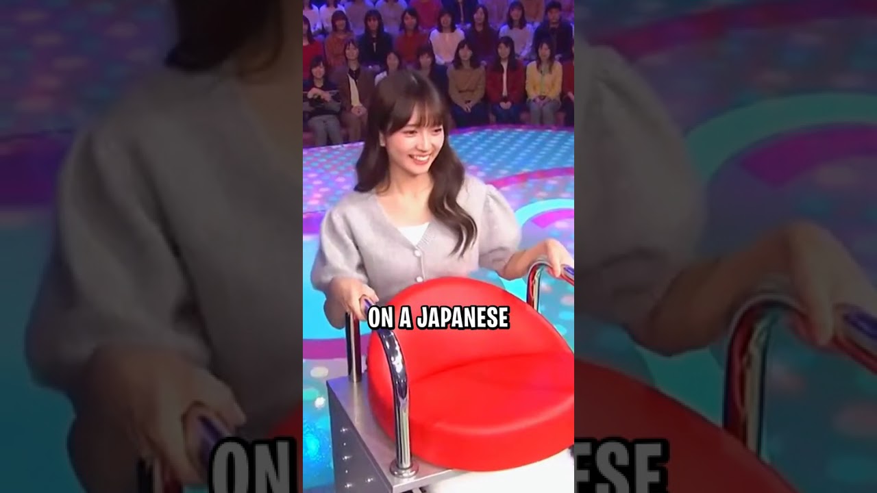 Crazy Japanese Game Show Shaking Chair! 🤣💺 #shorts #funny #viral #gameshow