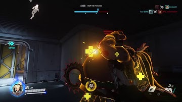 Mercy vs Roadhog 1v1 win