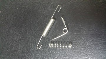 How to make 3 different style springs by hand in 3 minutes , real time.