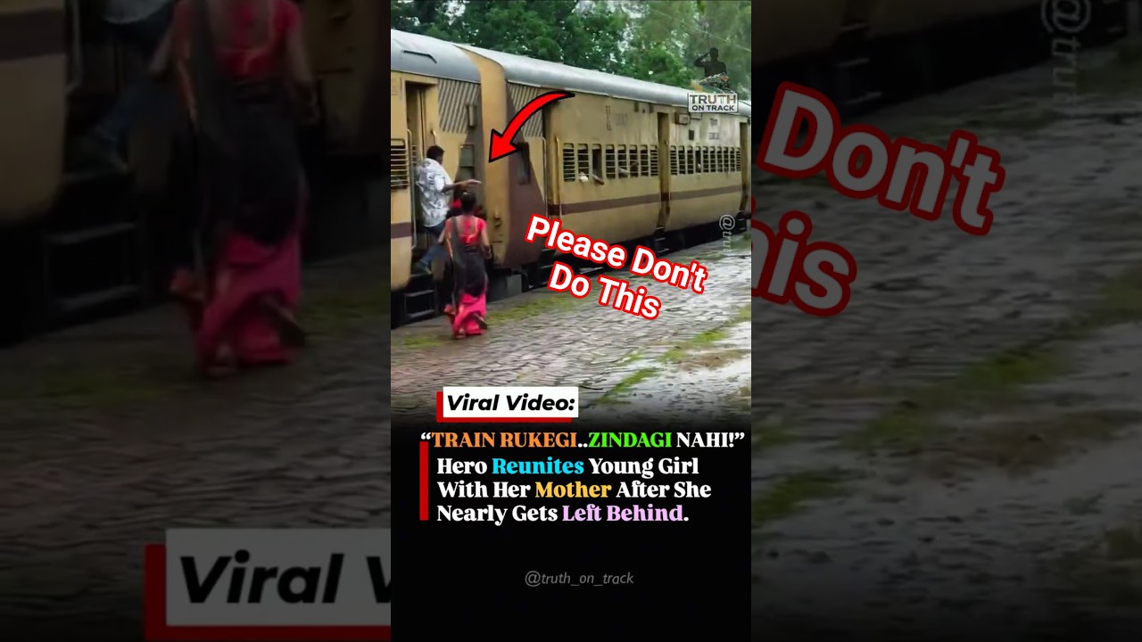 Man For A Reason ❤️ #shorts #indianrailways