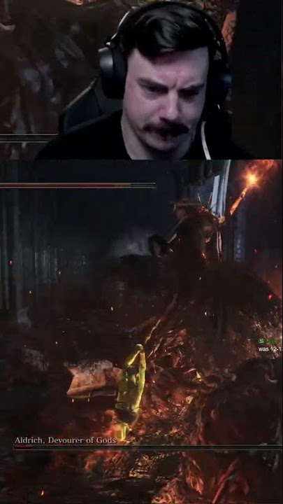 The Aldrich Fight in Dark Souls 3 is Hot