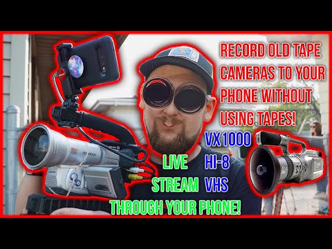 Record VX1000 Clips on Your Phone without Tapes!