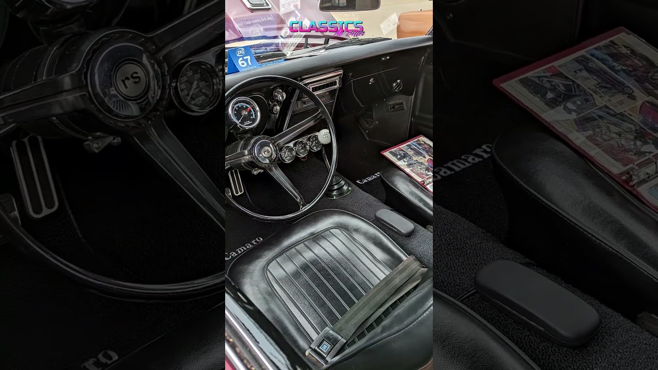 Rowdy 1967 Camaro RS Restomod with a 6-Speed Manual Transmission!