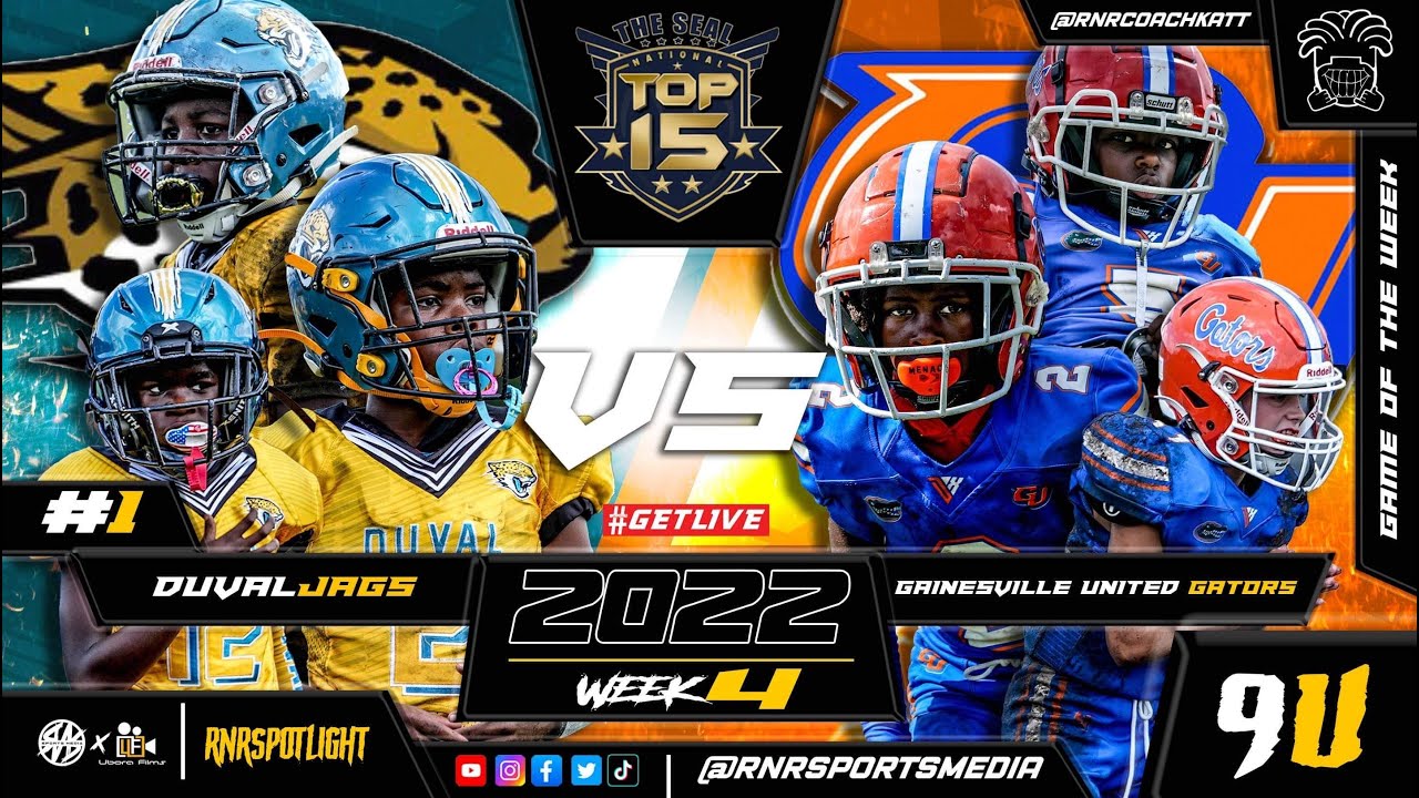 DUVAL JAGS VS GAINESVILLE UNITED GATORS 9U YouTube