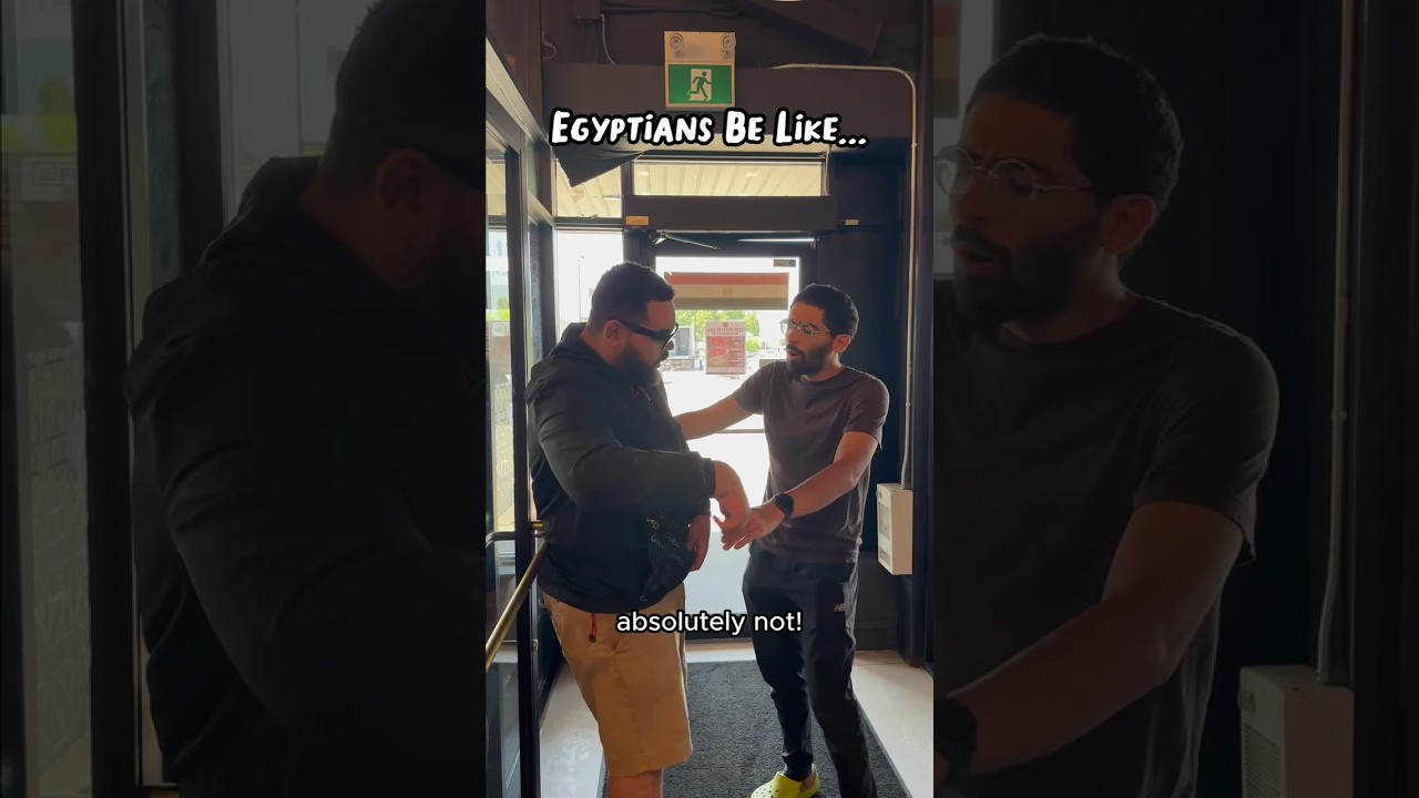 Egyptians be like