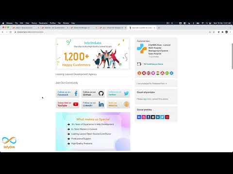 How to Setup Email Credentials In Laravel Application in cPanel - video from InfyOm Technologies
