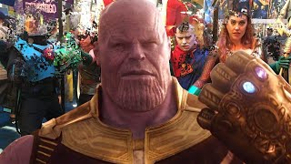 Thanos Snaps Comic Con 2018