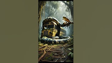 Amazon Jungle | Python Attacking  AI Nature Discovery (part 5) #shorts #amazon #trending #ai