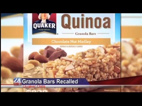 Quaker Oats Recalls Several Granola Bars and Cereals Nationwide ...