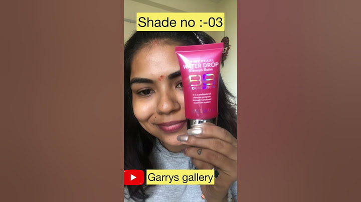 Swiss beauty water drop blemish balm foundation/Swiss beauty foundation review/@Garry's gallery