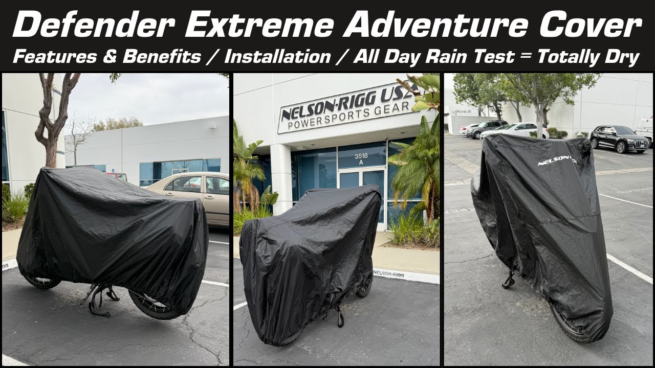 Nelson-Rigg Defender Extreme Coprimoto Impermeabile – Taglia Media, Tessuto UltraMax, Protezione Totale
