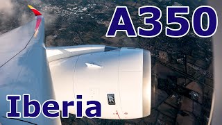 Airbus A350 900 Iberia Premium Economy Class London To Madrid Youtube