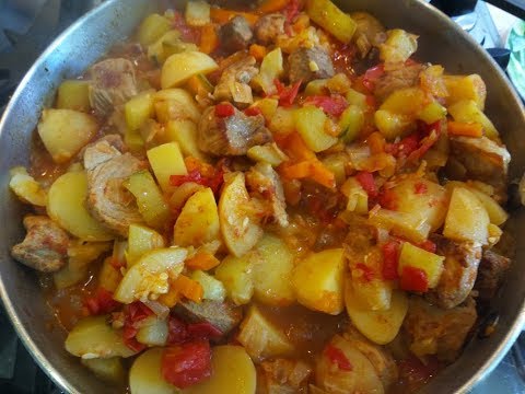 Кабачки с мясом с картошкой в мультиварке рецепты с фото