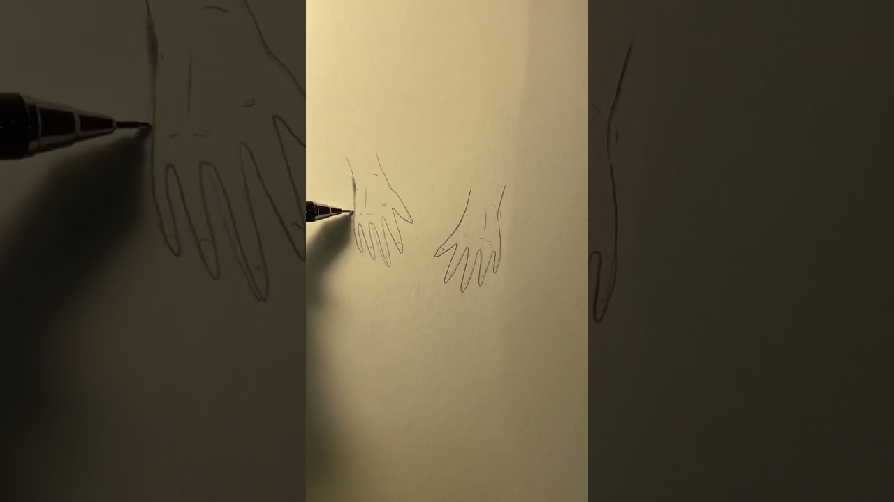 I can’t draw hands!!! #shorts
