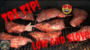 BBQ | Yoder smoker smoked Tri Tip low and slow for a Super Bowl party on a Yoder YS640.