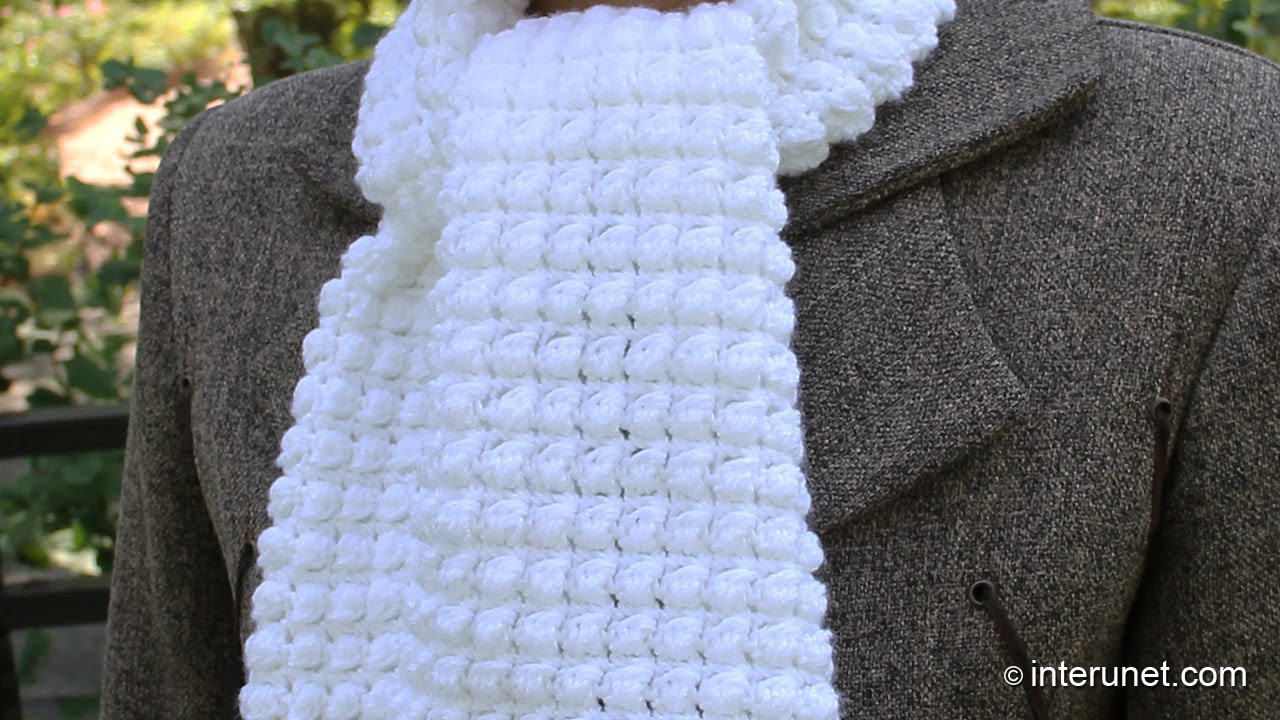 How To Crochet A Scarf Pattern For Beginners