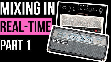 Mixing a Pop Punk Song in Real-Time. Part 1: Building Guitar Tones with Amp Sims | Gain Staging