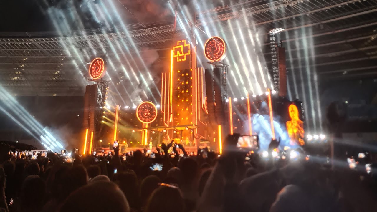 Rammstein Europe Stadium Tour 2023 CHORZÓW, Stadion Śląski, 31/07/2023 ...