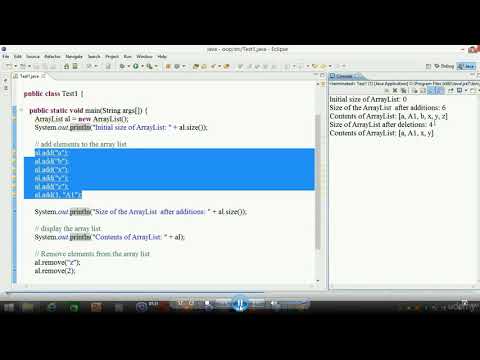 4  ArrayList Demonstration in Java