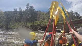 Lower poudre river rafting