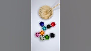 Colorful Wooden Balls Sorting Asmr