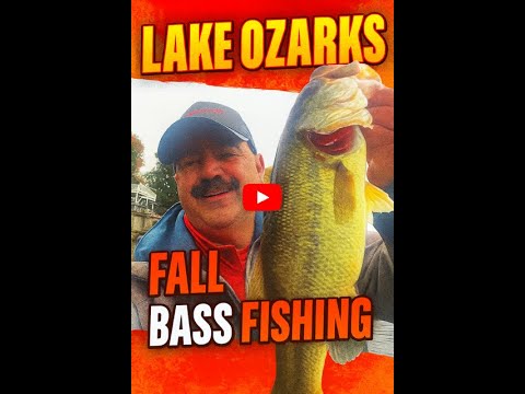 Fall time bass fishing on Lake of the Ozarks