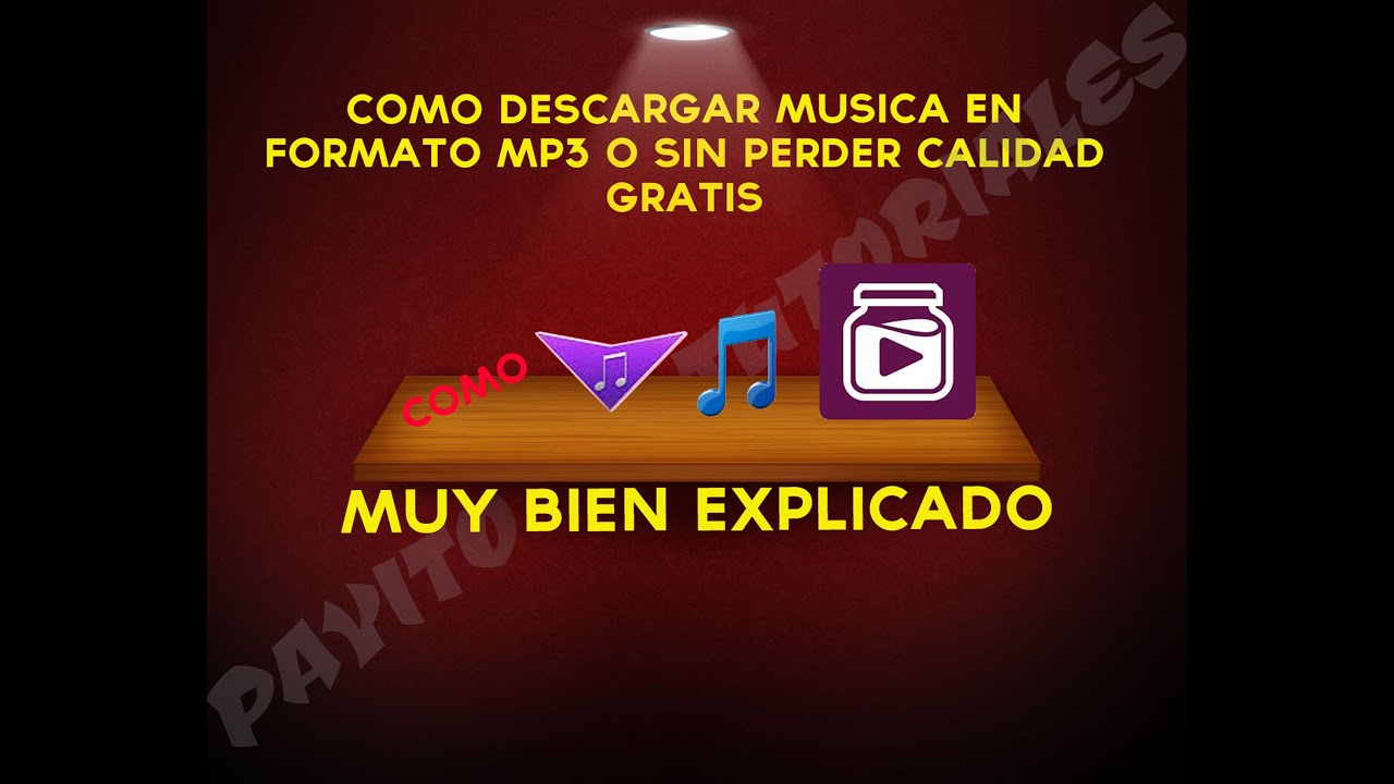 Descargar musica de youtuve