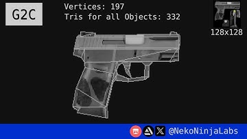 Low Poly G2C #3dart #3dmodeling #lowpoly #3dart #3dmodelling #ps1 #psx  #gaming #gamedev