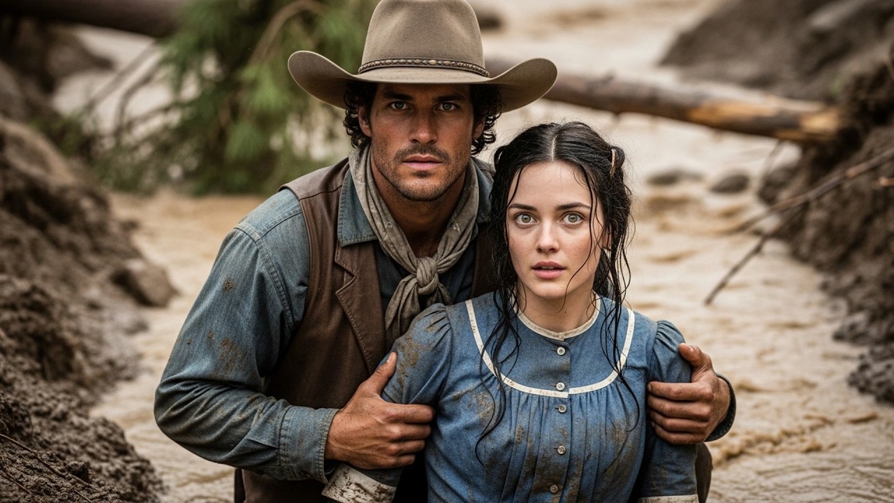 He Saw The Mudslide Coming And Pulled Her Clear, The Cowboy Said 