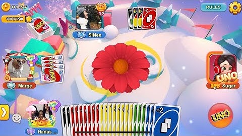 Incredible lose in Facebook Uno Card Game ( Ranked mode - Go Wild x 80 )