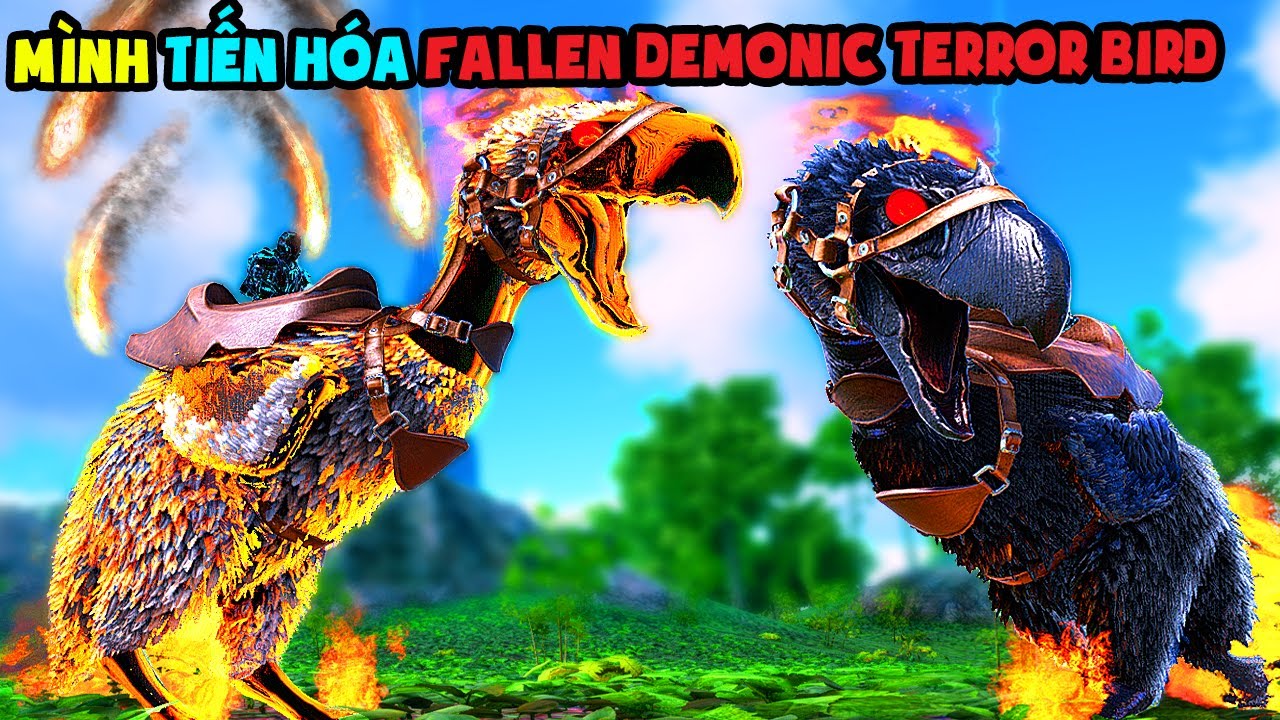 ARK Eternal - Primal Fear #35 MÌNH TIẾN HÓA Fallen Demonic Terror Bird ...