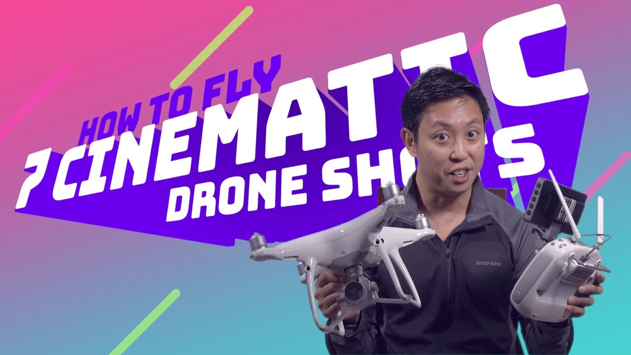 How to fly 7 types of cinematic drone shots / Cinematic Aerial Videos ...