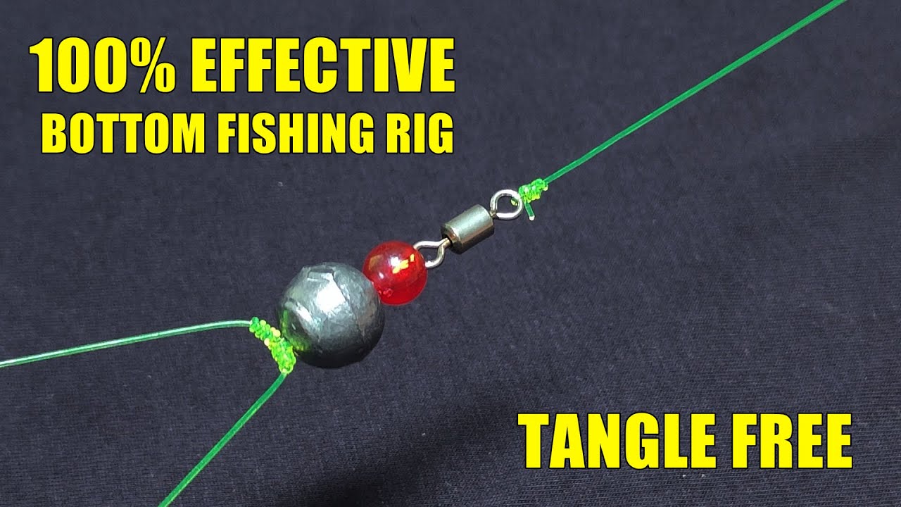 100% Fish Attractor and Tangle FREE bottom Fishing Rigging 