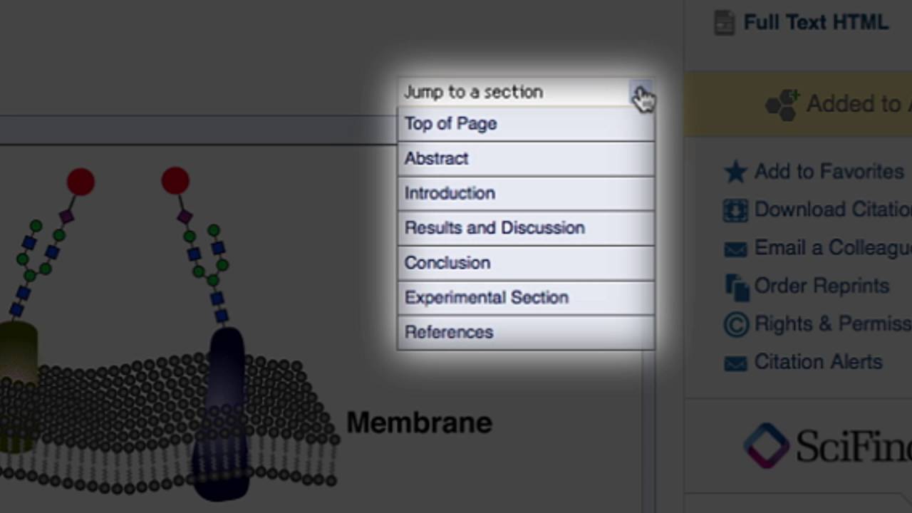 acs journals database tutorial youtube