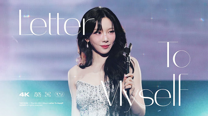 [4K] 250309 Letter To Myself - 태연 직캠 (TAEYEON FOCUS)