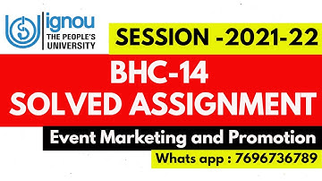 BHC14 Solved Assignment IGNOU 2021-22 II DEVMT SOLVED ASSIGNMENT 2021-22