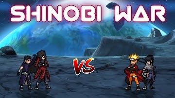 Legendary Madara V2.5 & Obito War VS Naruto OP(All Form) & Sasuke Rinnegan in Jump Force Mugen