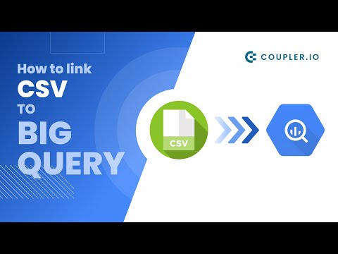 How to Import CSV data into BigQuery | No coding required