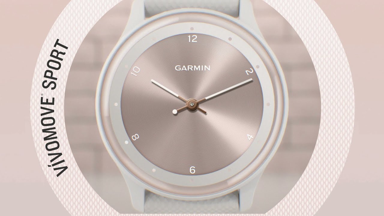 foragte Skubbe Uendelighed Garmin announces vívomove Sport hybrid smartwatch.
