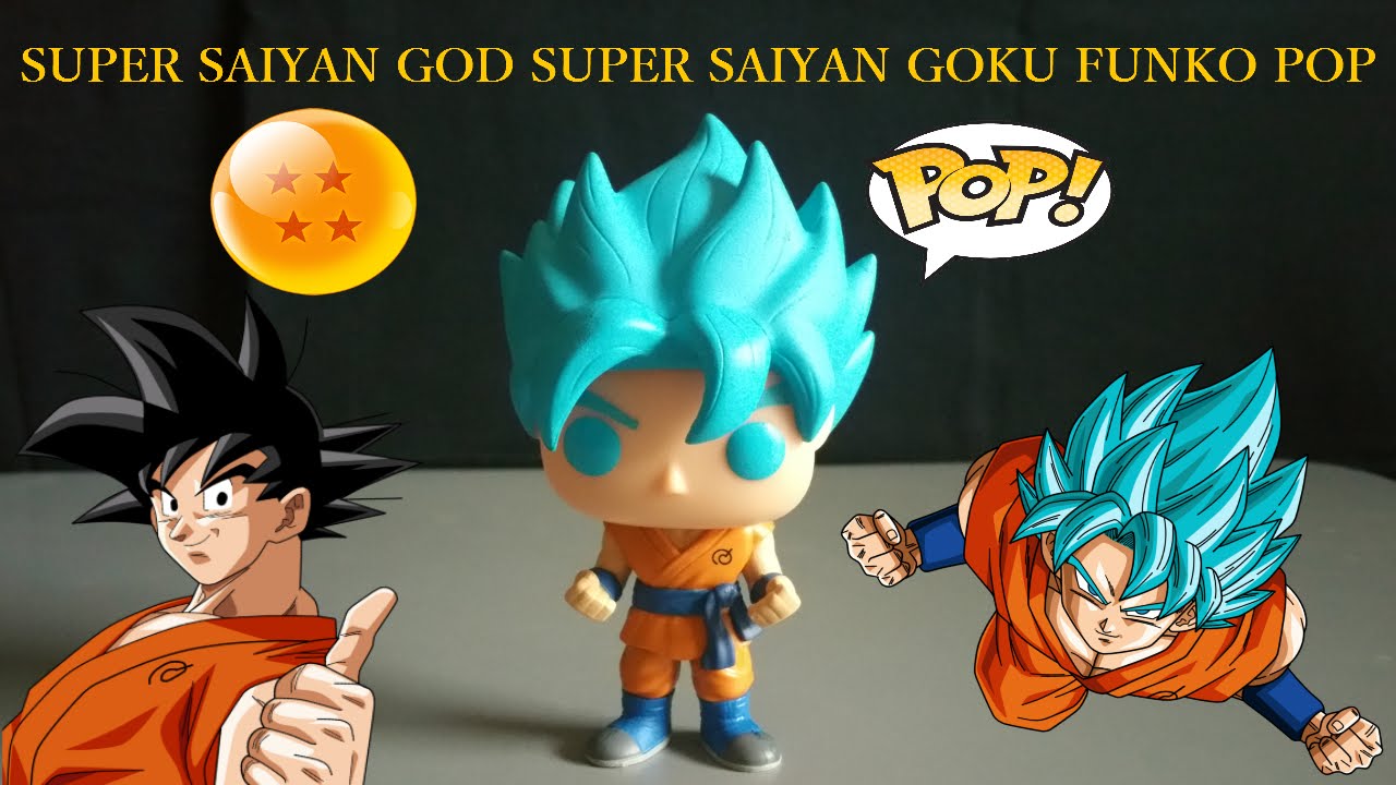 Dragon Ball Z Super Saiyan God Goku Pop Vinyl Figure - wide 8