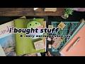 my recent acquisitions | stationery haul + other goodies
