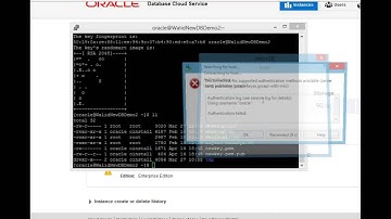 Oracle DBaaS: Generating keypairs (Linux&Windows)