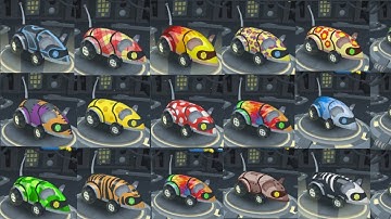 Mousebot All Skins Unlocked Gameplay