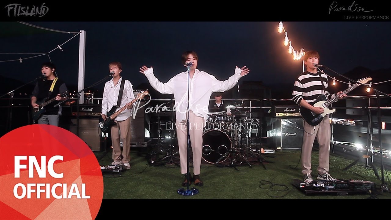 FTISLAND – Paradise (Korean ver.) Live Band Performance