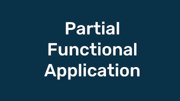 A-Level Comp Sci - Partial Functional Application