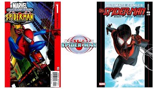 All Ultimate Spider-Man front covers (Peter & Miles)