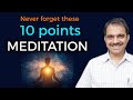 Meditation | dyan 10 baaten