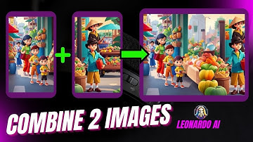 Leonardo AI Beginner Tutorial | Combine Two Images in One Click (Free) 😮| Leonardo AI Canvas